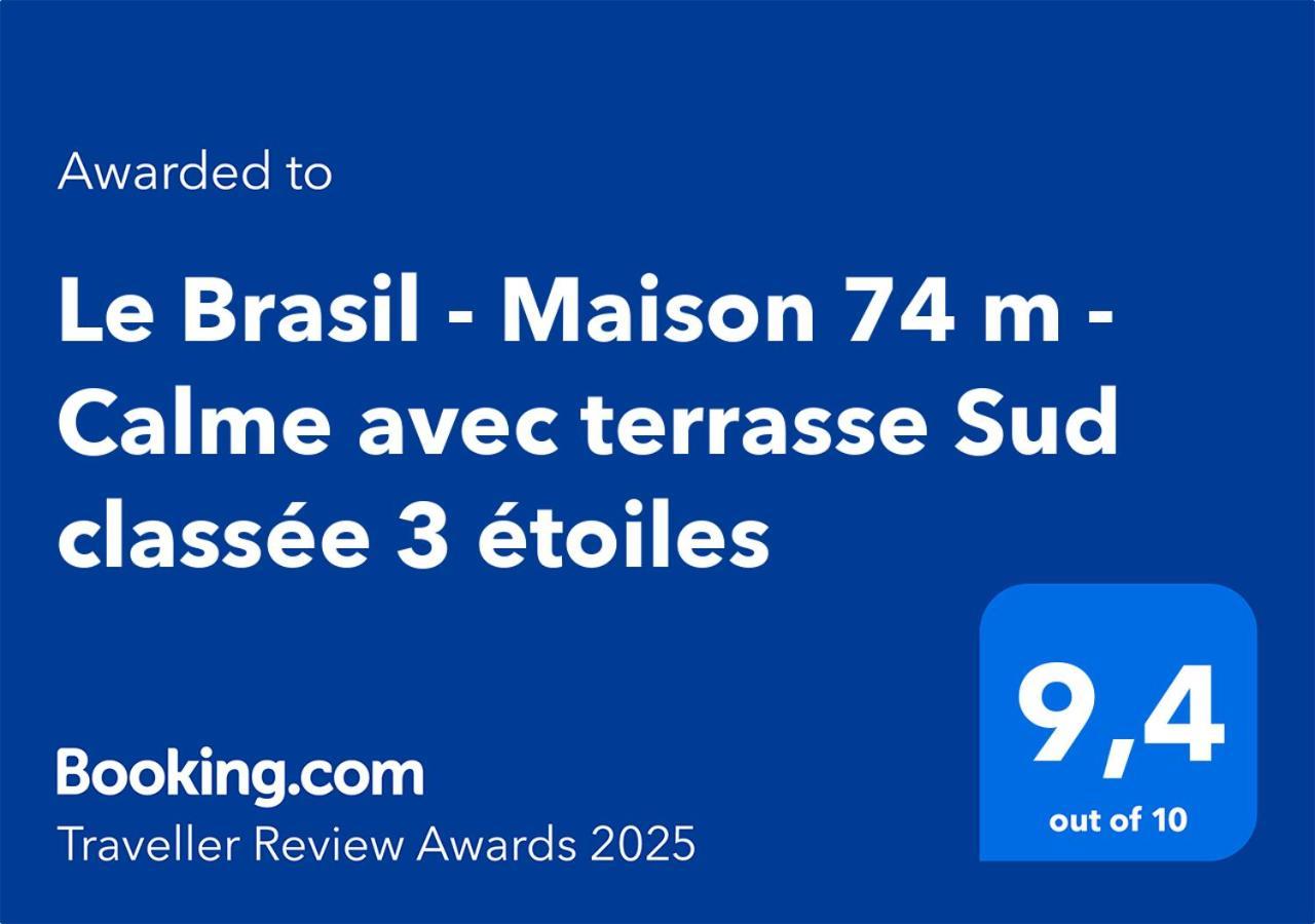 Le Brasil - Maison 74 M - Calme Avec Terrasse Sud Classee 3 Etoiles Le Boulou Esterno foto
